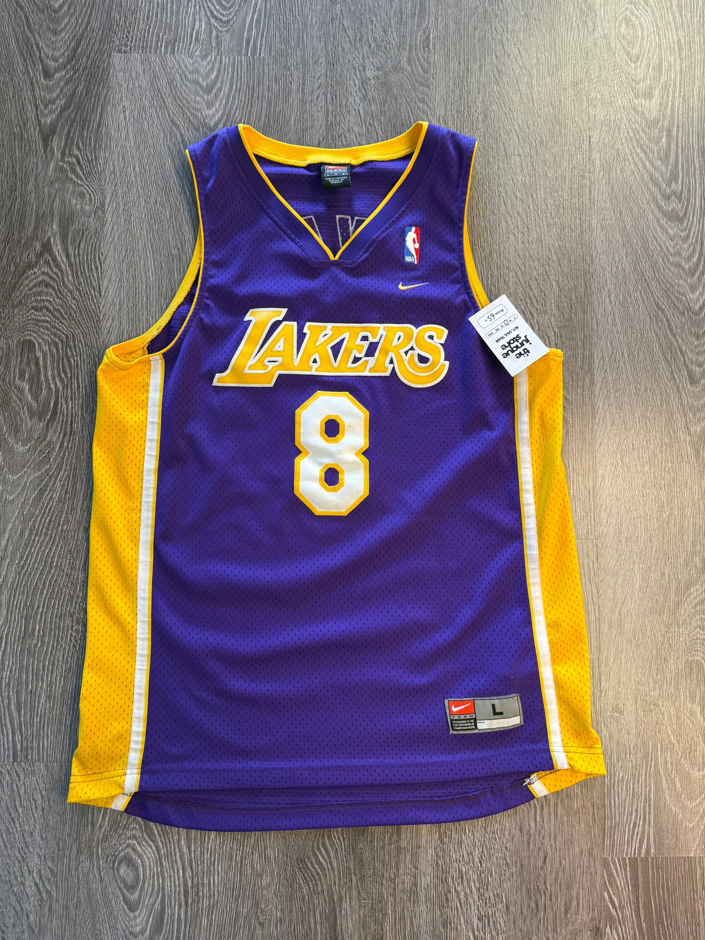 Lakers Kobe Bryant Nike basketball jersey sz. L
