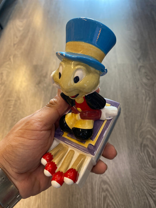 Vintage Jiminy Cricket Salt And Pepper Set