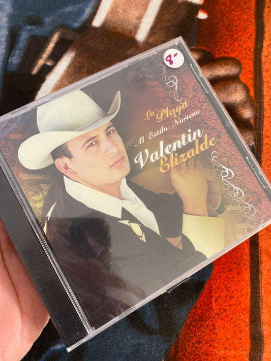 Valentin Elizalde La Playa Al Estilo Norteno CD Brand New Sealed