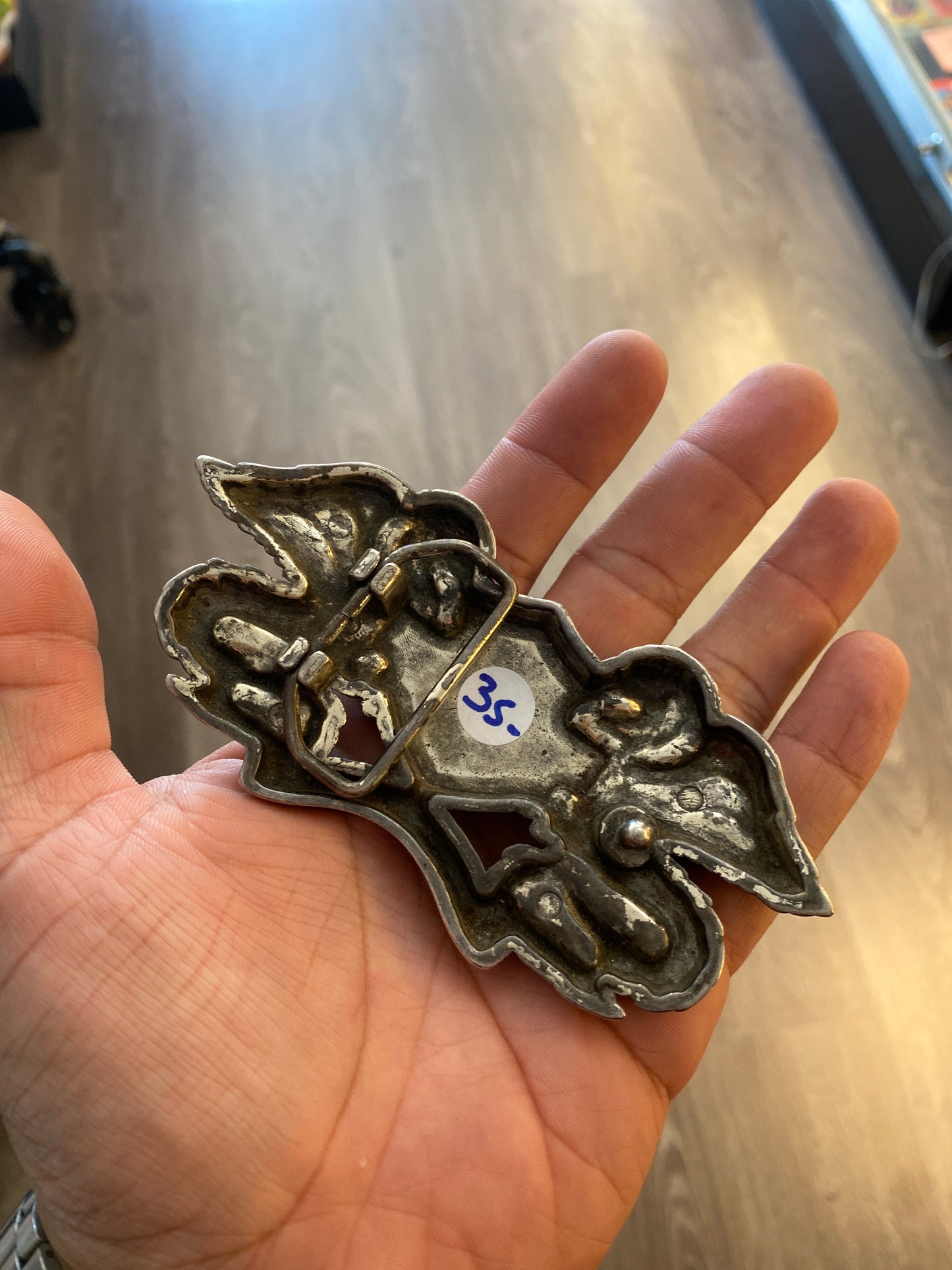 Vintage Harley Davidson Eagles Belt Buckle