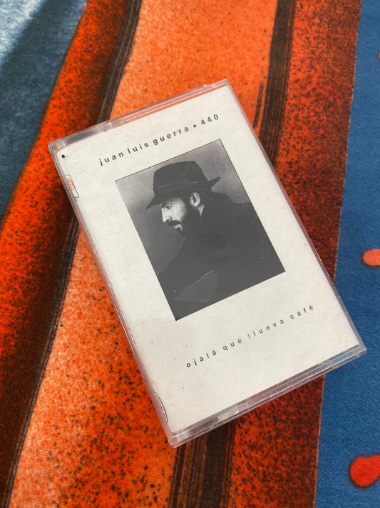 Juan Luis Guerra 440 Ojala Que Llueva Cafe Cassette Tape