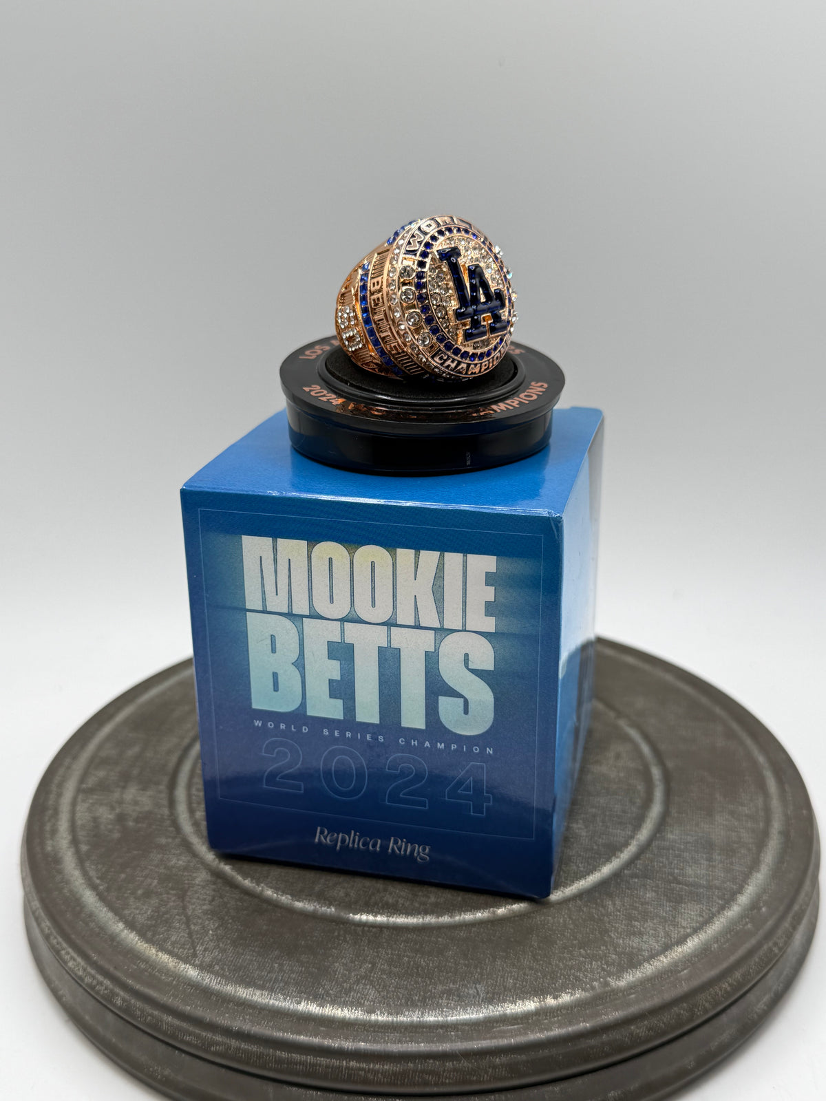 Mookie Betts Championship ring 2024