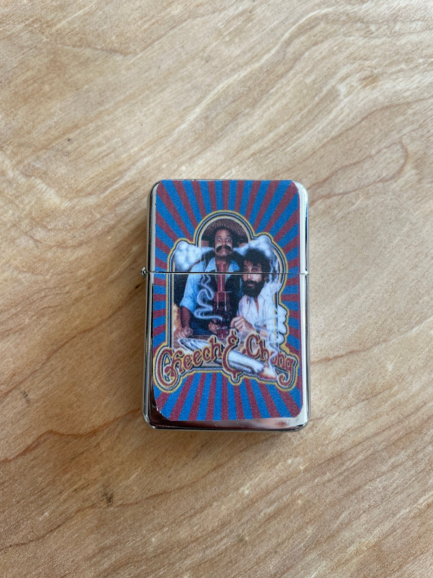 Zippo style lighter Cheech and Chong