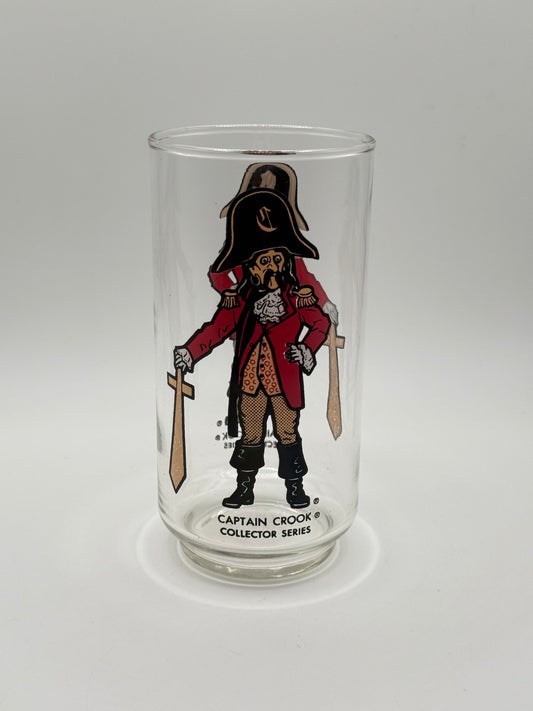Vintage McDonald’s Captain Crook Collector Series Glass
