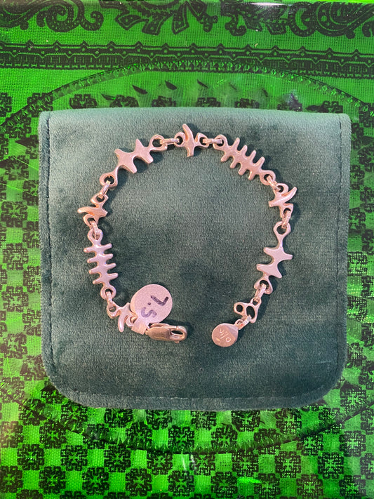 .925 Sterling Silver Bracelet 7.5