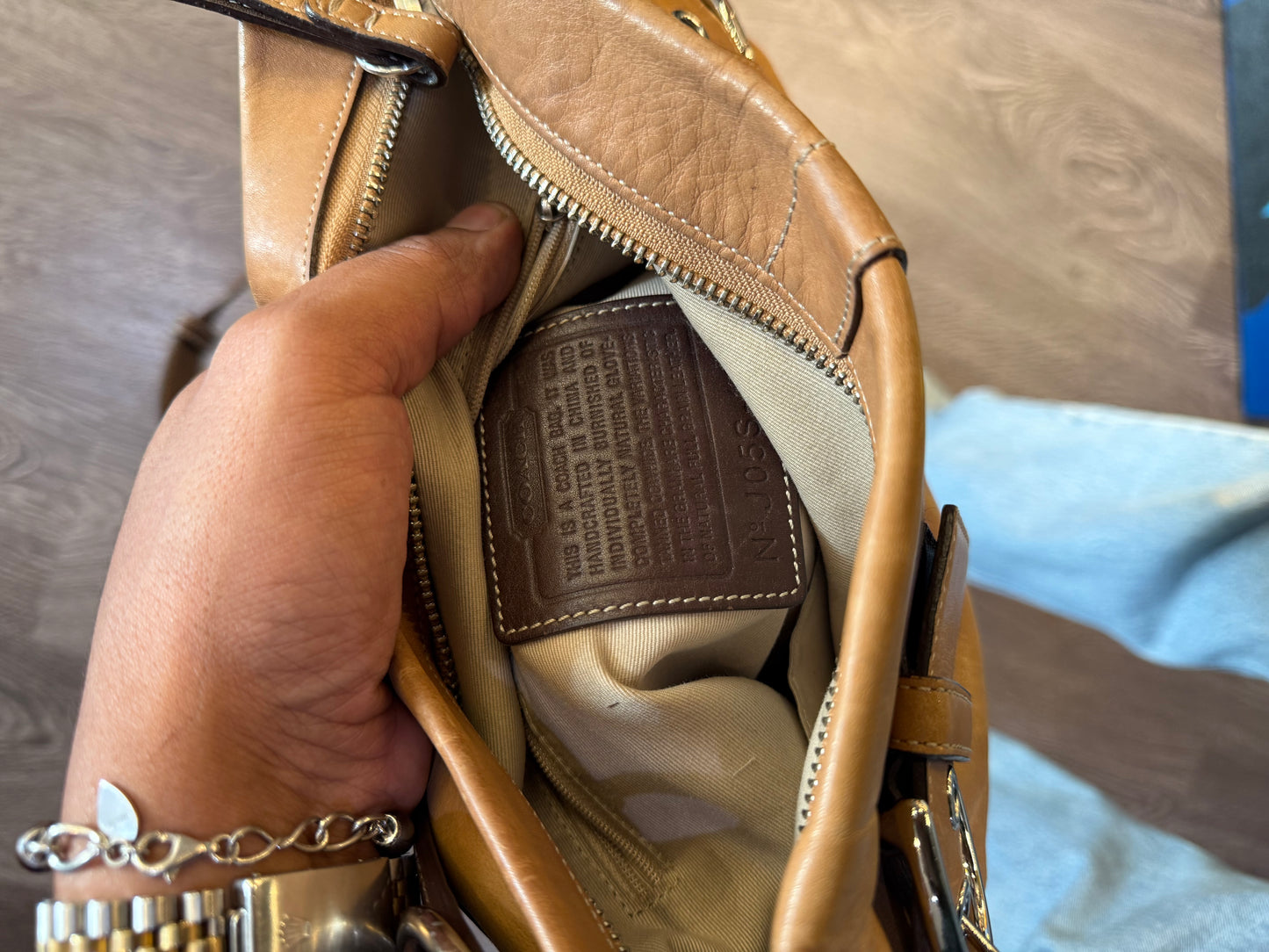 Vintage Y2K Coach leather shoulder bag