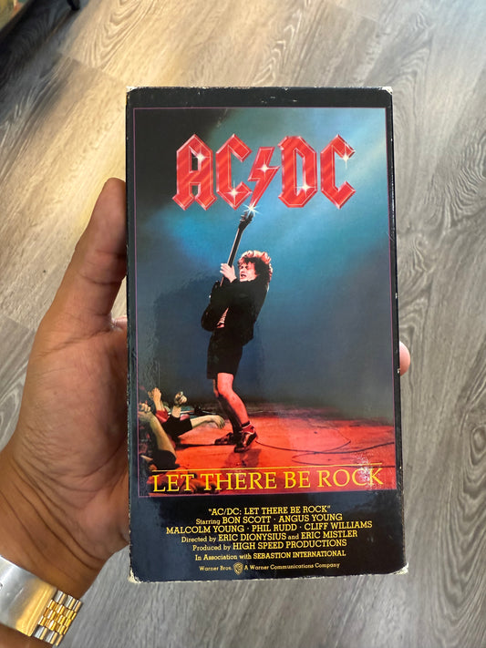 Vintage VHS AC/DC