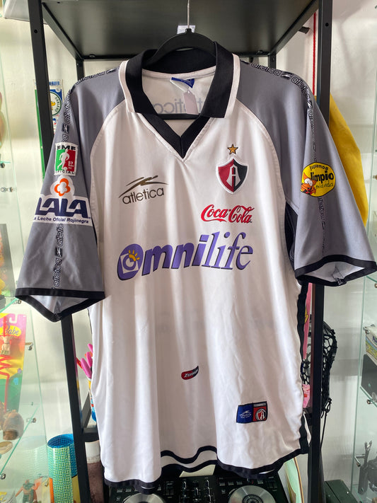 Vintage Atletica Atlas Jersey White Grey Sz XL