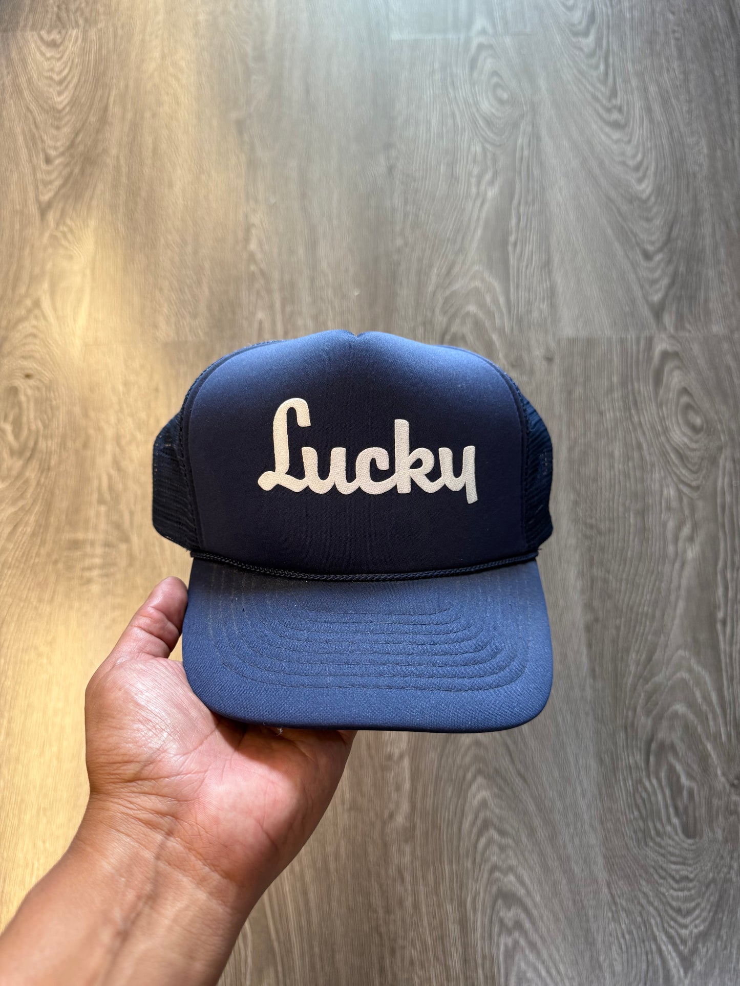 Vintage lucky snapback hat