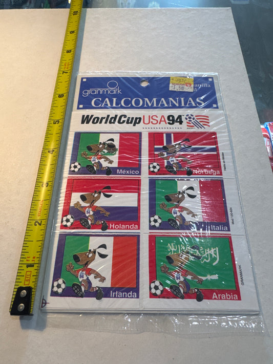 World Cup USA 1994 Soccer Stickers