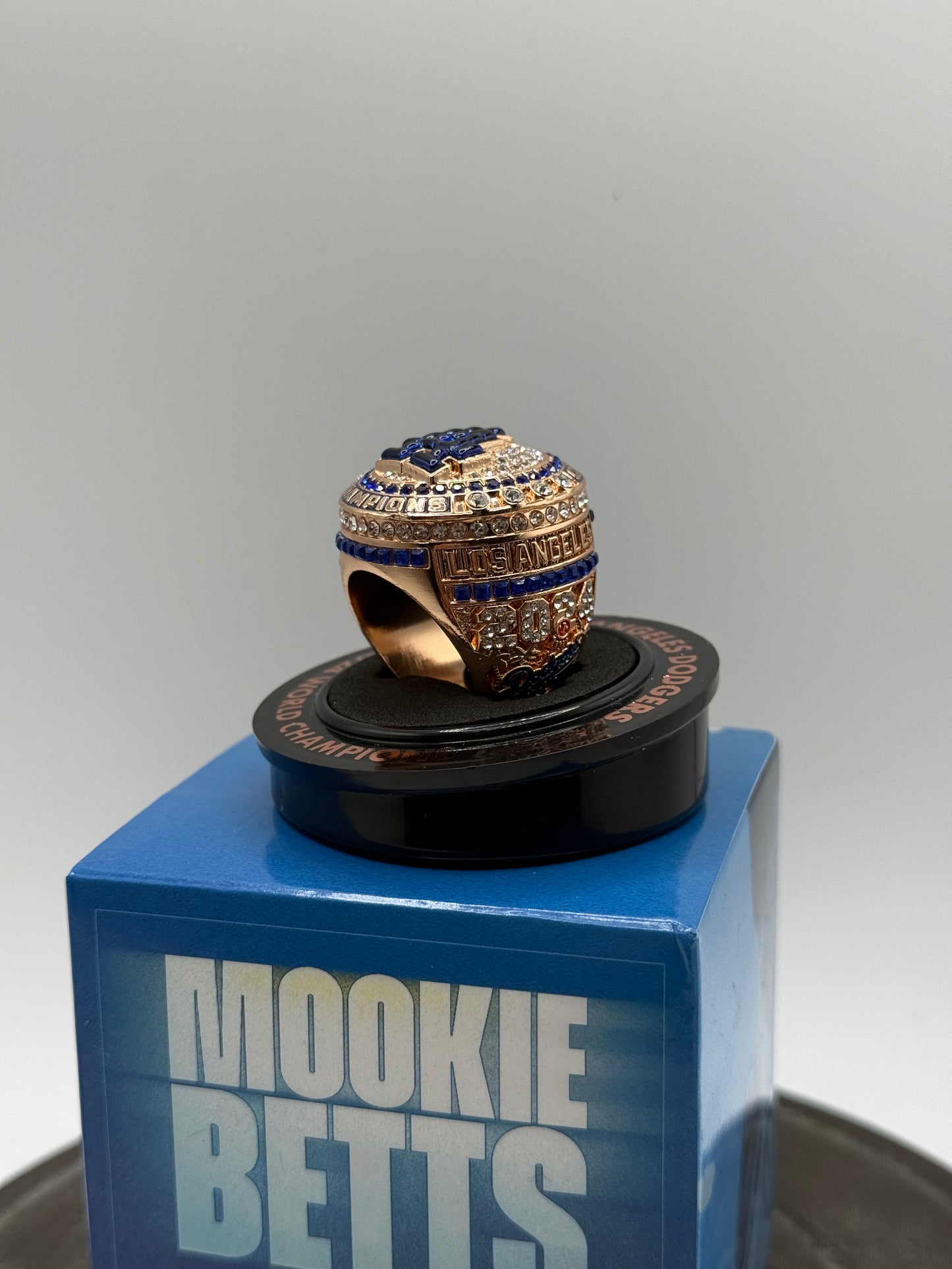 Mookie Betts Championship ring 2024
