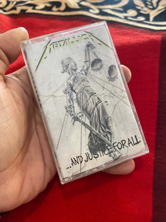 Metallica And Justice For All Cassette