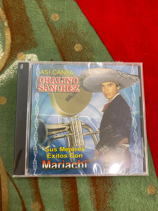 Chalino Sanchez Asi Canta Sus Mejores Exitos Con Mariachi CD