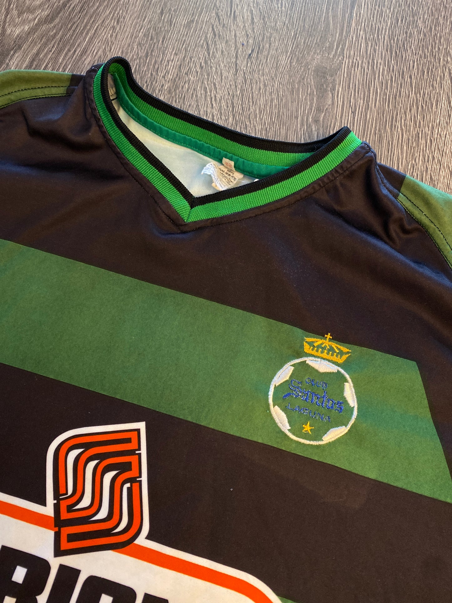 Vintage Y2K Santos Laguna Soccer Jersey Sz XL