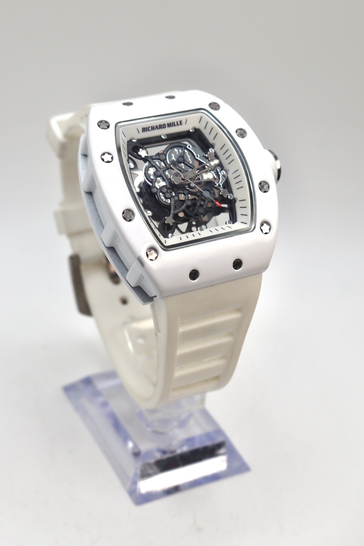 Replica Richard Mille Skeleton Quartz Watch