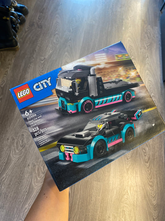 Lego City Car and Car Carrier Box Set
