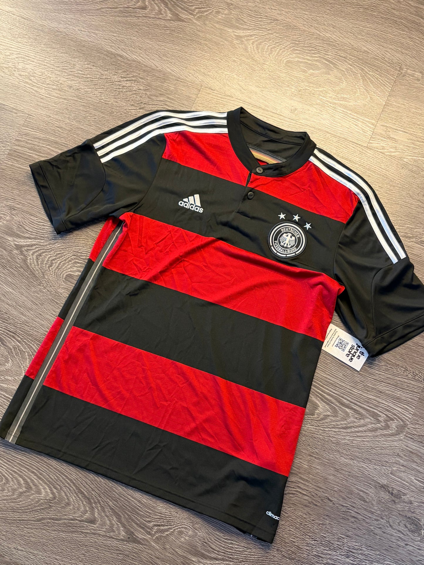 Adidas Germany Deutscher Fussball-Bund Soccer Football Jersey Sz. L
