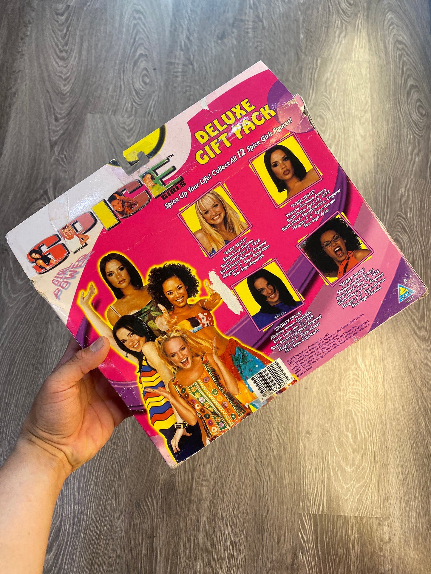 Vintage Y2K Spice Girls Action Figure Set