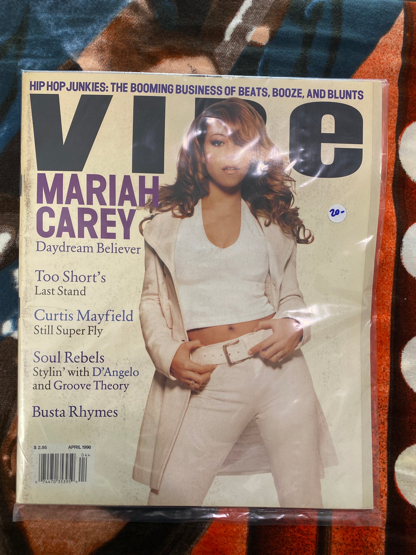 Vibe Magazine Mariah Carey 1996