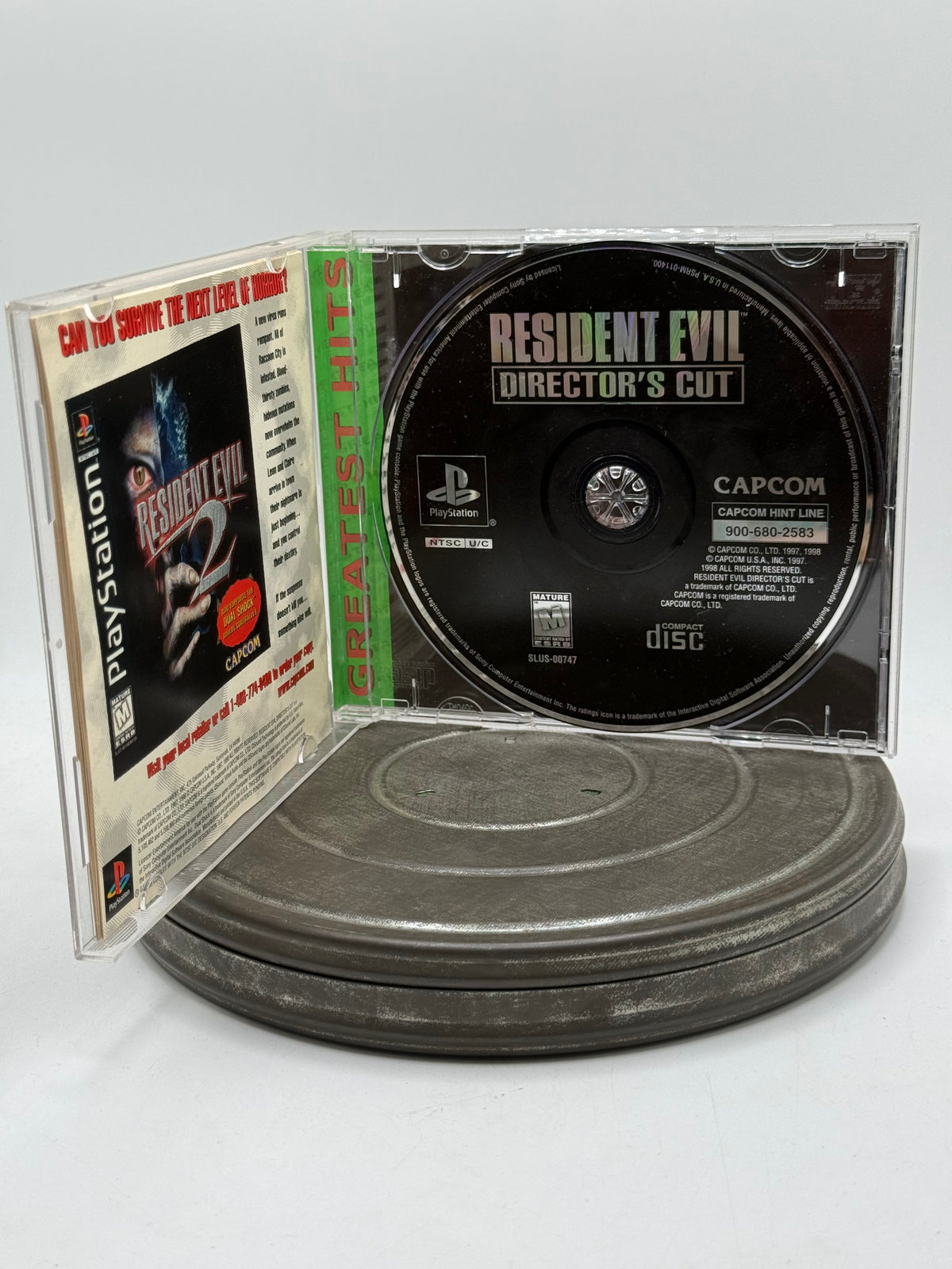 Resident Evil Director's Cut Sony PlayStation 1 PS1 Greatest Hits –  Tested