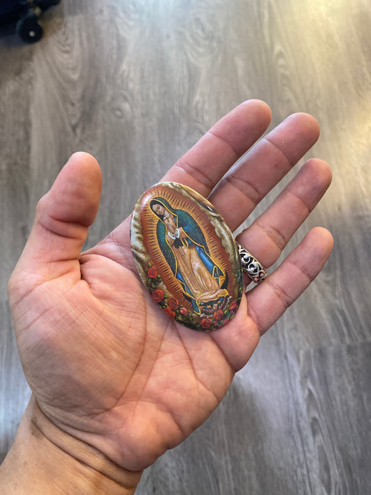 Vintage Y2K Virgin Mary Guadalupe Pin