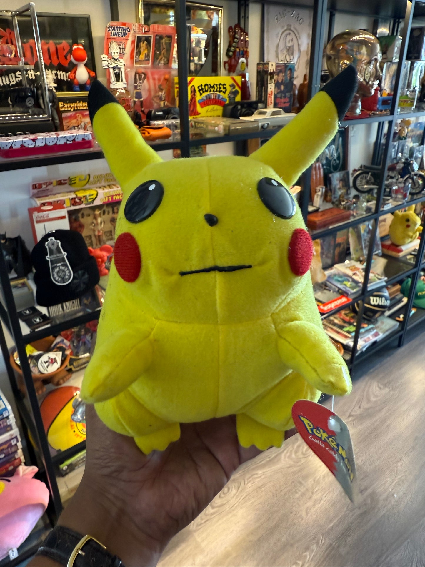 Vintage Pikachu plush