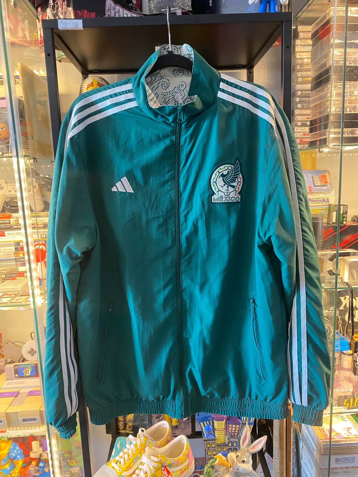 Adidas Mexico Reversible Soccer Track Jacket Sz 2XL