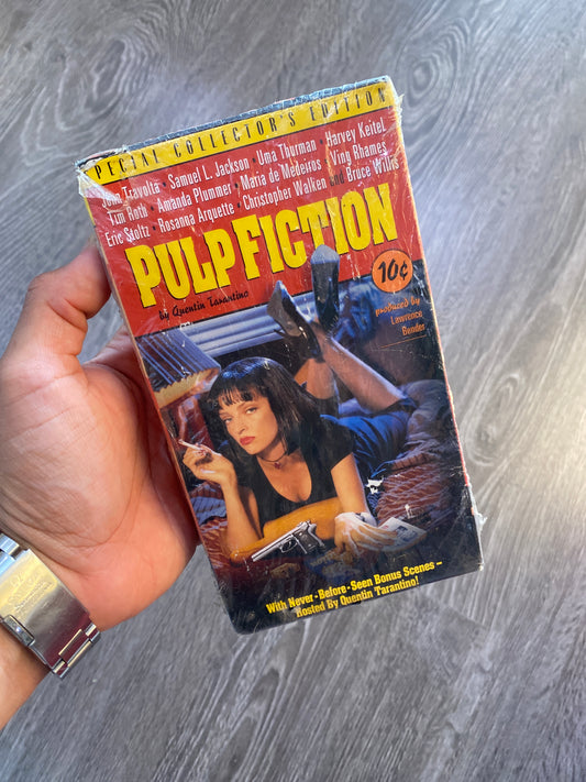 Pulp Fiction Movie VHS