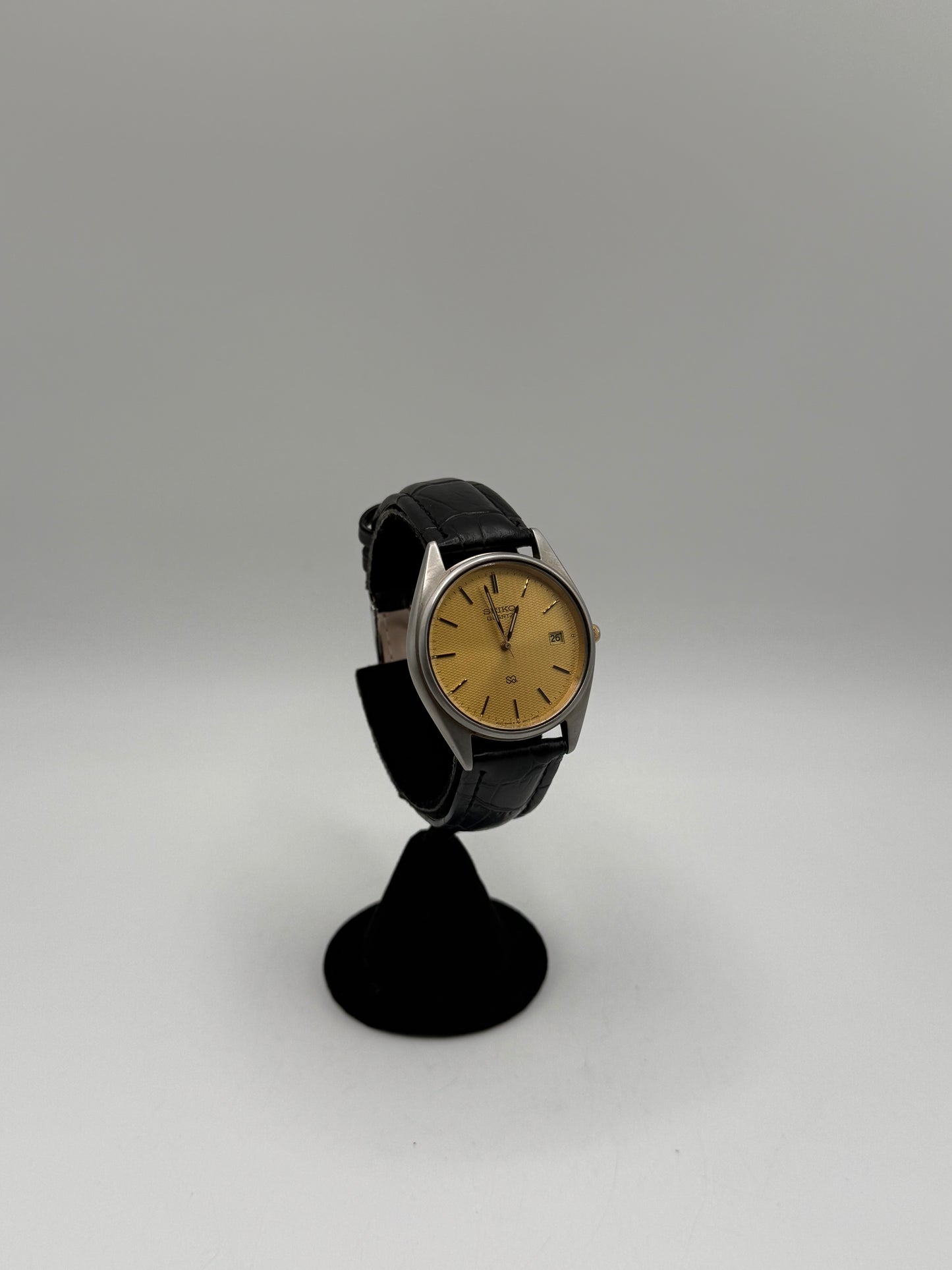 Vintage Seiko Champagne Dial Quartz Watch