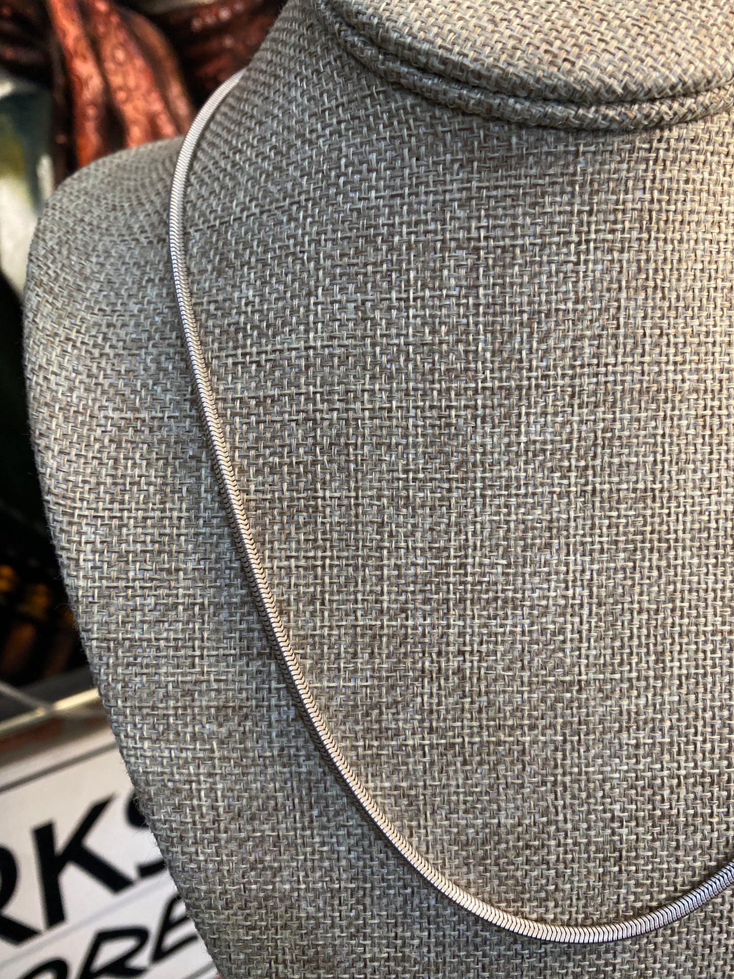 .925 Sterling Silver Chain 21”