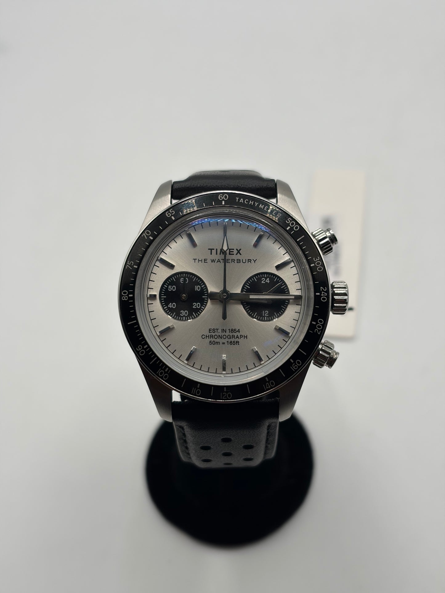 TimeX Chronograph Panda Face New With Box Quartz Watch