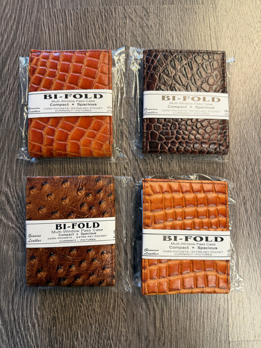 Dark Brown leather wallet