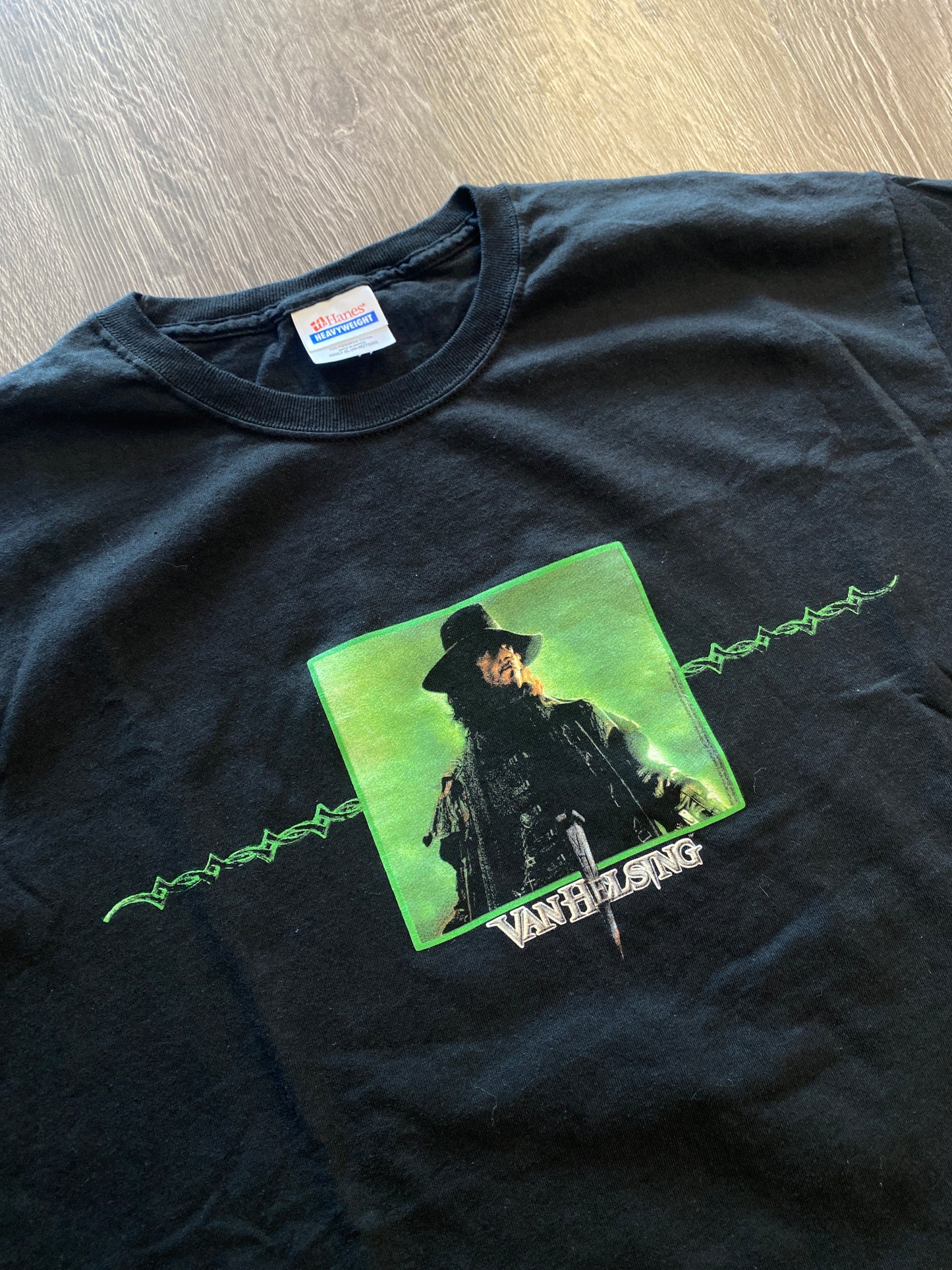 Vintage Y2K Van Helsing Promo T-Shirt Black Sz XL