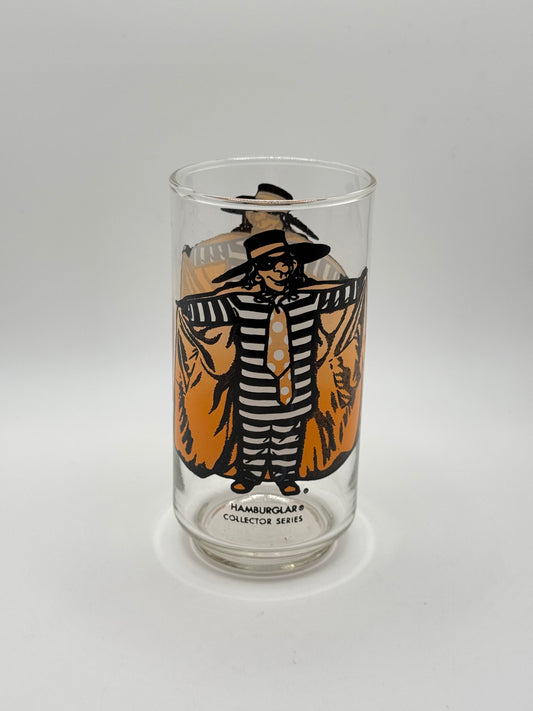 Vintage McDonald’s Hamburglar Collector Series Glass