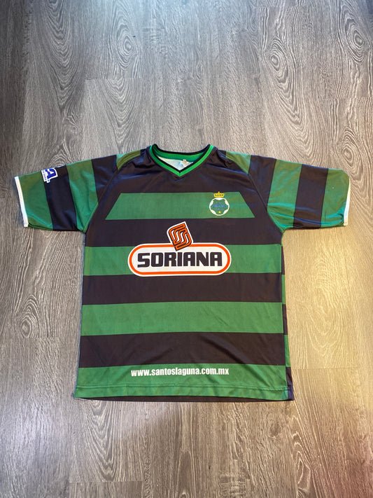 Vintage Y2K Santos Laguna Soccer Jersey Sz XL