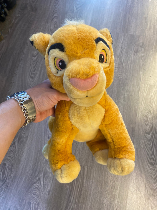 Vintage Lion King Simba Plush Toy