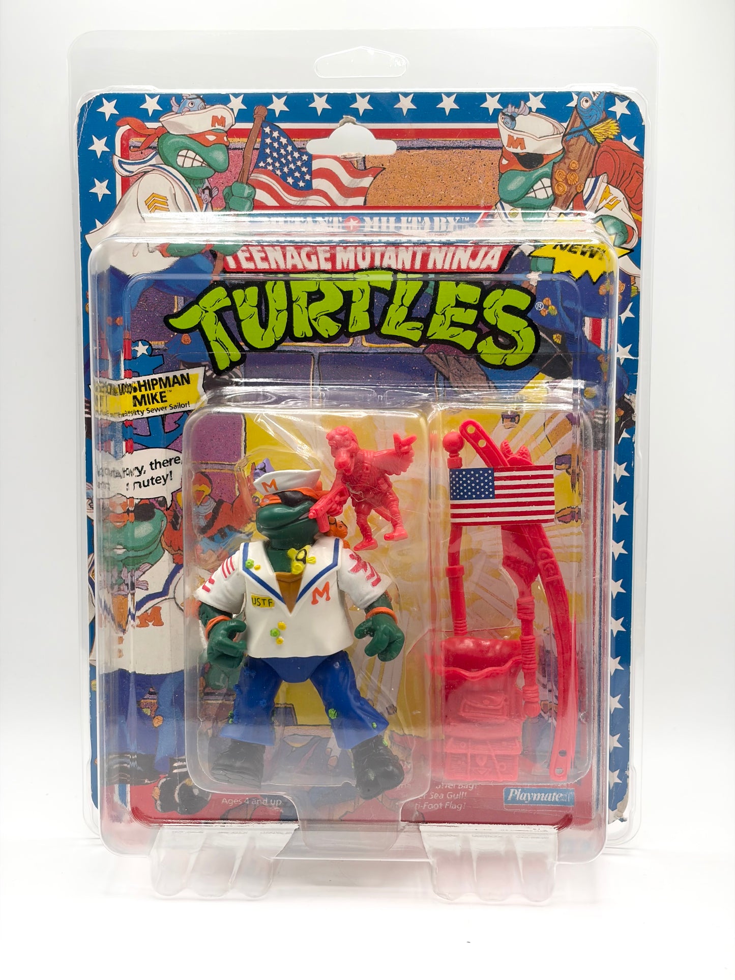 TMNT Teenage Mutant Ninja Turtles Shipman Mike Sealed Toy