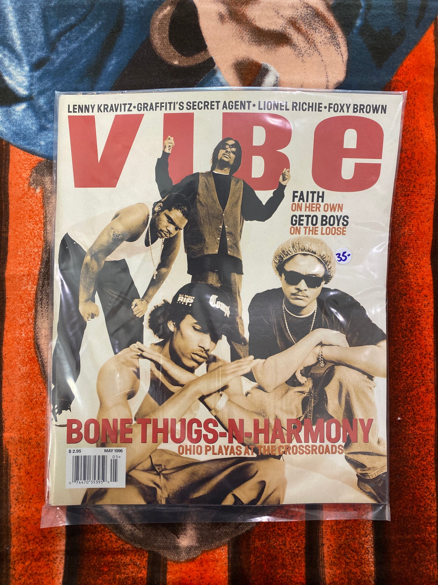 Vibe Magazine Bone Thugs N Harmony 1996