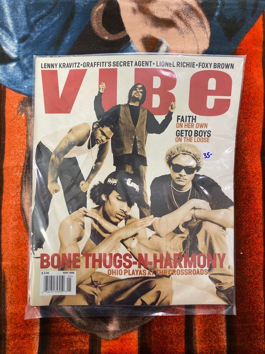 Vibe Magazine Bone Thugs N Harmony 1996