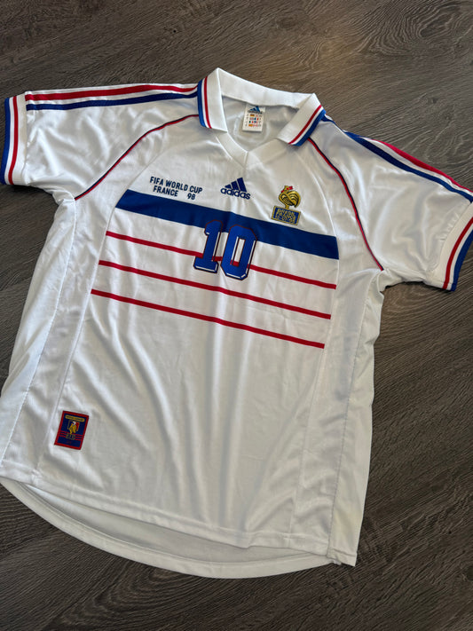France 1998 World Cup jersey Zinedine Zidane