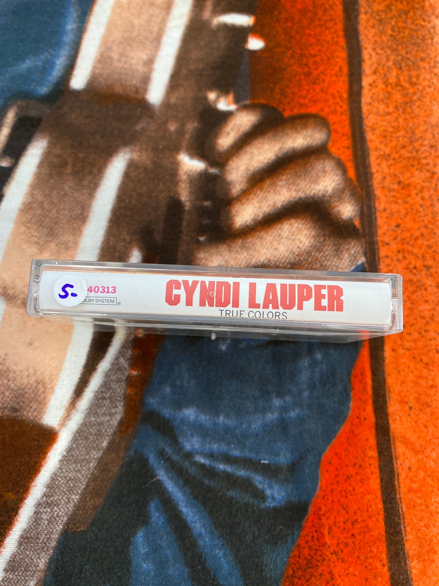 Cyndi Lauper True Colors Cassette Tape