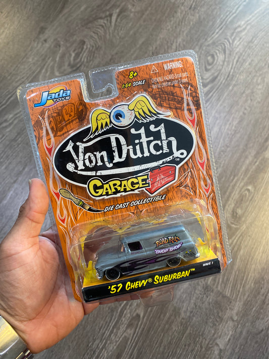 Vintage Dutch 57 Chevy Suburban Die Cast Collectible