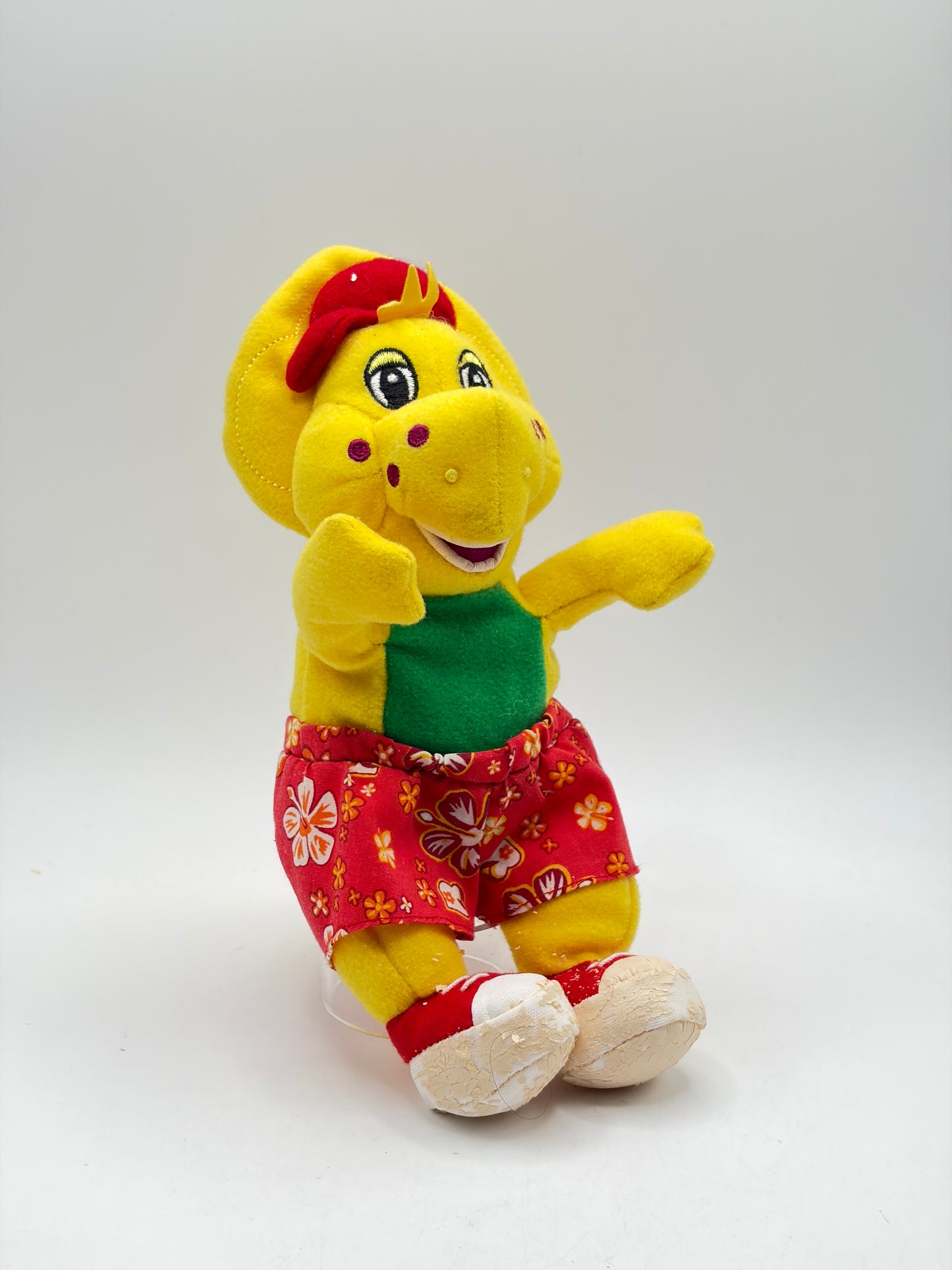 Baby Bop Barney & Friends Plush Doll Red Hawaiian Shorts