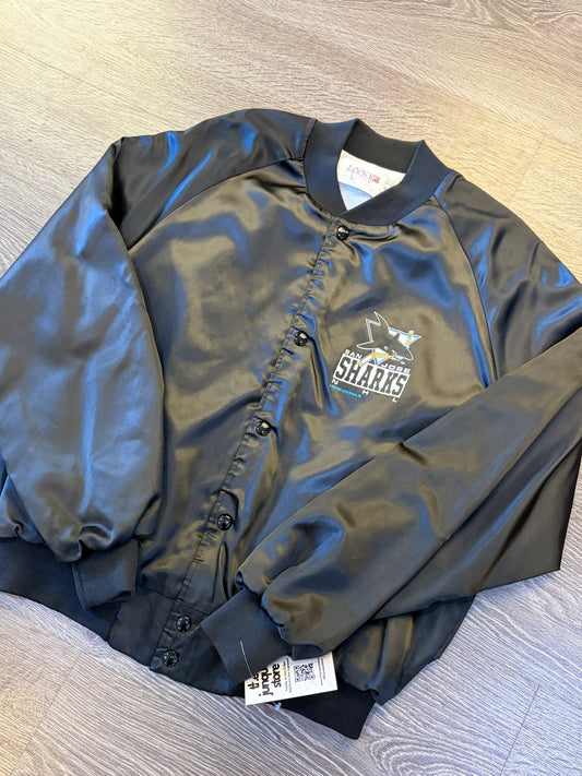 San Jose NHL Sharks Bomber Jacket Size L