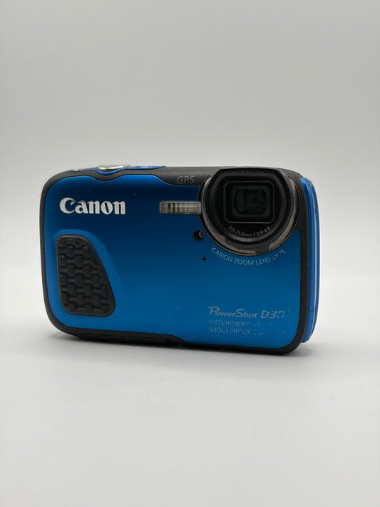 Canon Powershot D30 Waterproof Shockproof Digital Camera