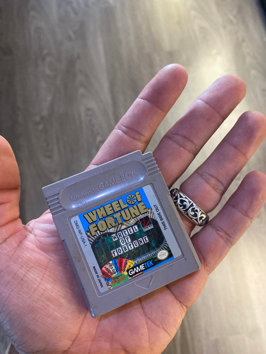 Nintendo Gameboy Color Wheel Of Fortune Video Game