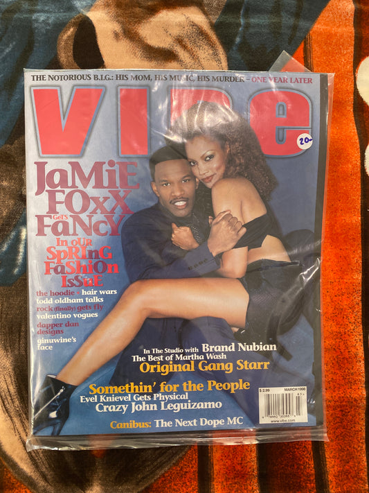 Vibe Magazine Jamie Foxx 1998