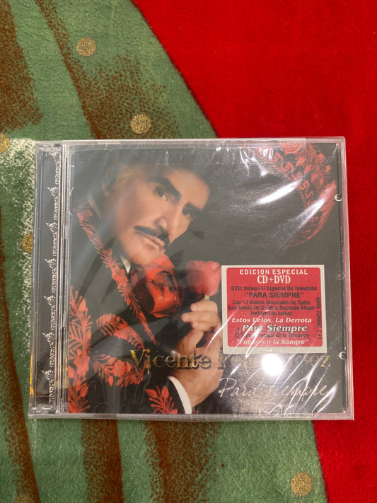 Vicente Fernandez Para Siempre CD Brand New Sealed