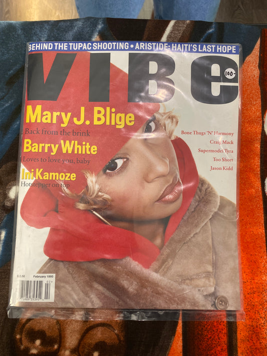 Vibe Magazine Mary J Blige 1995
