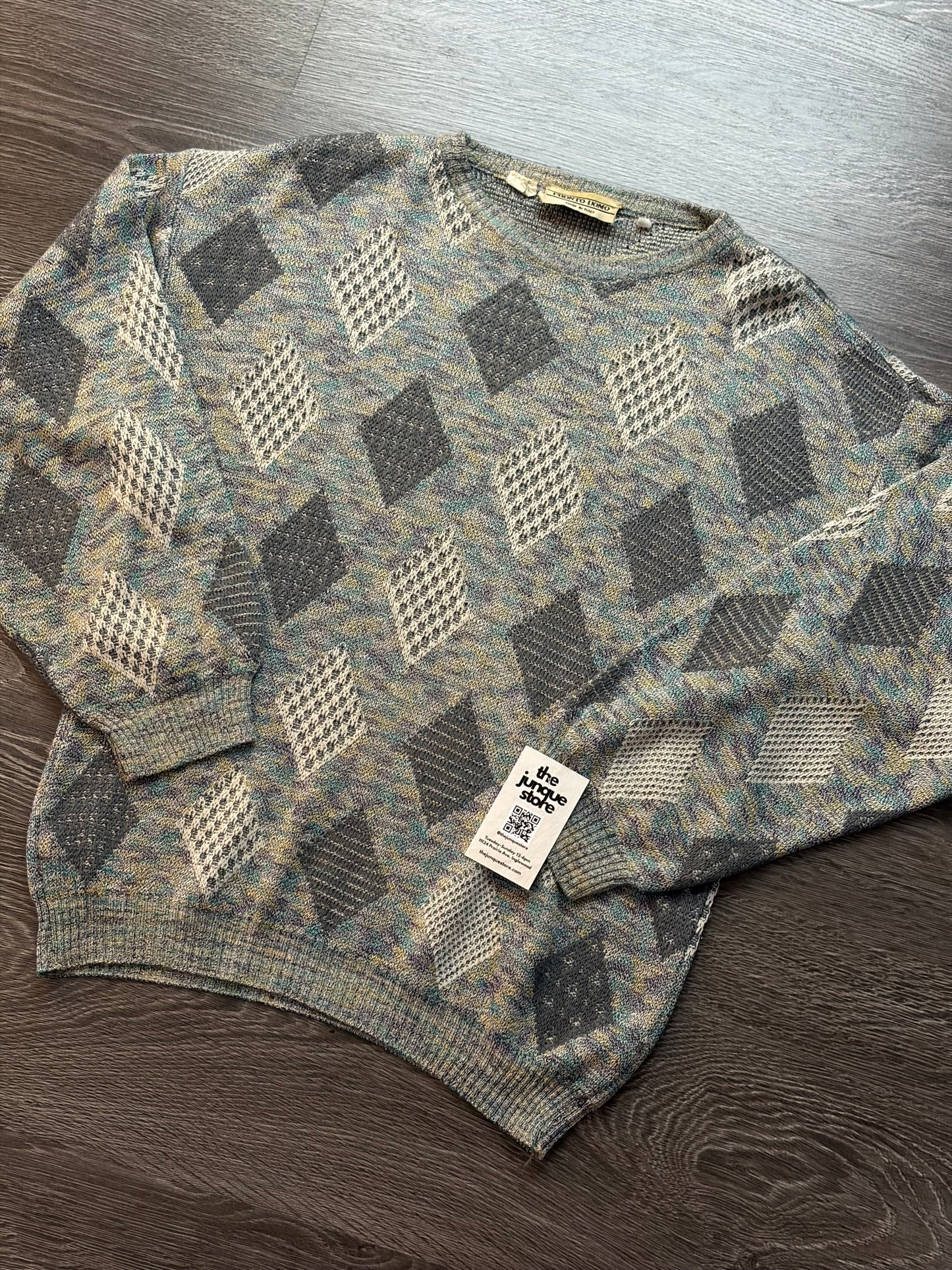 Pronto Uomo Knit Sweatshirt Sz. S